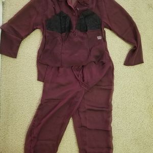 Fredricks of hollywood lingerie wine color